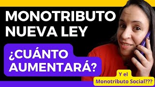 MONOTRIBUTO 🔥 NUEVAS ESCALAS 🔥 ¿Qué pasará con el Monotributo Social y más [upl. by Alimac866]