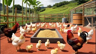 Chicken raising process and disease prevention and treatment for chickens [upl. by Munroe]