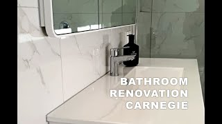 Bathroom renovations Carnegie [upl. by Yelwah]