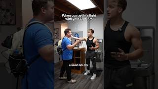 PART 1 When you get in a fight with your Gym Bro👀 youtubeviral youtubeshorts viralvideo skits [upl. by Eizzil]