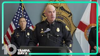 Tampa police chief gives details on Ybor shooting separate suspicious death investigation [upl. by Rosalyn]