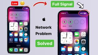 iPhone Network problem  Solution  How to BOOST iPhone Signal service [upl. by Oribelle256]