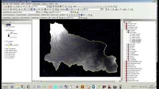 Delimitación de cuencas Hidrográficas en ArcGIS 101 Hydrology tools [upl. by Machute]