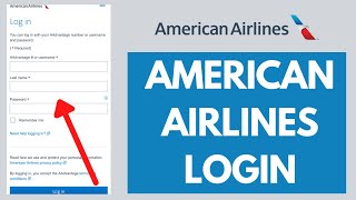 American Airlines Login  How to Sign in to Newjetnet aacom Account 2023 [upl. by Malva485]