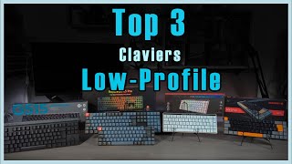 BOUM on teste 7 claviers GAMING Low Profile [upl. by Dollar198]