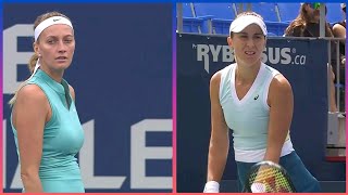 Petra Kvitova vs Belinda Bencic  Canadian Open 2023 R3 [upl. by Colt]