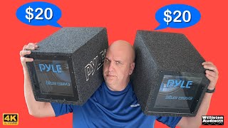 How BAD is this 20 Subwoofer Pyle PLQB10 Reviewed and Tested [upl. by Llimaj]