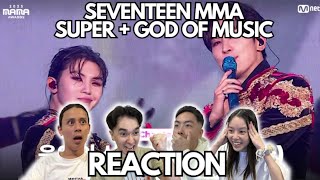 SVT MAMA 2023 SUPER  GOD OF MUSIC REACTION [upl. by Yatnoed934]