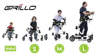 IMPROVED MOBILITY AND INDEPENDENCE WITH THE GRILLO GAIT TRAINER [upl. by Col]