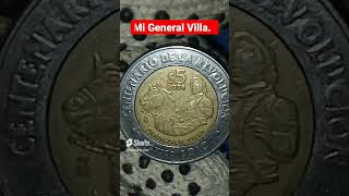 5 Pesos Moneda Mexicana Conmemorativa De Fco Villa [upl. by Dickinson]