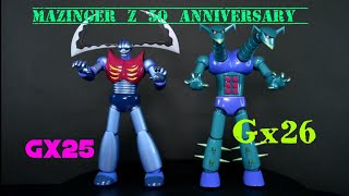 Soul Of Chogokin Mazinger Z 50 Anniversary 2 GX25R Garada K7 y GX26R Doublas M2 [upl. by Featherstone]