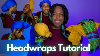 HOW TO STYLE TURBANS AND HEAD WRAPS WITH LOCS  LOC TUTORIAL  DIY BRAIDLOCS [upl. by Aitsirhc]