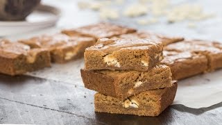 Brown Butter Blondies Recipe [upl. by Ansilma]