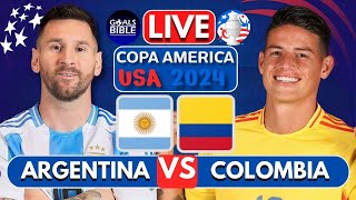 🔴ARGENTINA vs COLOMBIA LIVE  COPA AMERICA FINAL 2024 EN VIVO  FREE MATCH HIGHLIGHTS [upl. by Seale292]