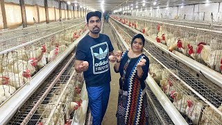 Visiting Indias Largest Poultry Farm [upl. by Welton]