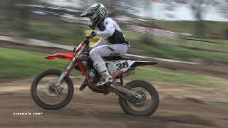 Haiden Deegan Crushes Supermini 2 Moto 1 at Freestone 2021 [upl. by Arednaxela]