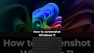 How to screenshot in Windows 11 tutorial [upl. by Nodyarb]