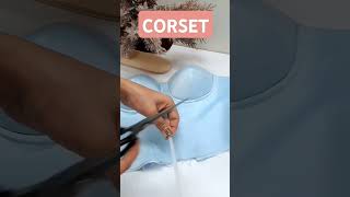 How to bone Corset sewingtips howto corset corsettop boning sewing diyfashionhacks [upl. by Hollah]