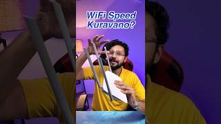 WiFi Speed ഇരട്ടി ആക്കാം  shorts technology [upl. by Zoarah]