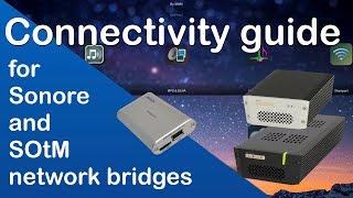 Connectivity guide SOtM and Sonore network bridges [upl. by Bywaters]