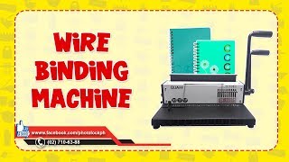 QUAFF Wire Binding Machine [upl. by Rehsa185]