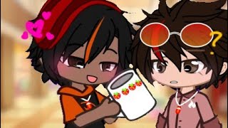 quotLittle Red Strawberriesquot  Gacha Ninjago  Kai amp Cole  Lavashipping  •Nya• [upl. by Nottage158]