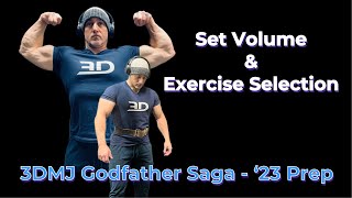 3DMJ Godfather Saga  ‘23 Prep  Ep 4  Set Volume amp Exercise Selection [upl. by Sidoon]