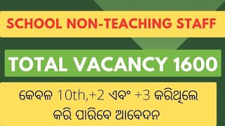 School amp College Recruitment 2024  Guest LecturerClerk Cum DEONonteaching Cook Account warden [upl. by Edmea242]