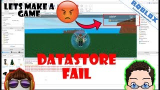 Roblox  Lets Make A Game  Failed DataStore 1 hour of me messing up [upl. by Kroo718]