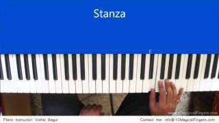 Chahun Main Ya Na Piano Tutorial by Vishal Bagul  Melody  Chords  Arpeggios [upl. by Kelvin]