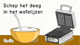 NT2 beweegt Brusselse wafels hoe maak je dat [upl. by Anirroc]