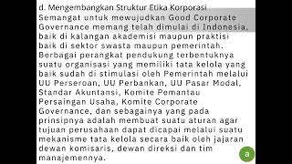 KELOMPOK 1 matkul Hukum Perusahaan Dan Kepailitan GCG  good corporate governance [upl. by Nomolos28]