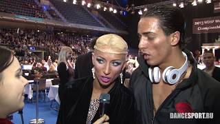 Gabriele Goffredo amp Anna Matus MDA  Interview during World Championship [upl. by Sueddaht514]