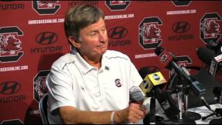 Steve Spurrier after loss to Georgia [upl. by Imelida168]