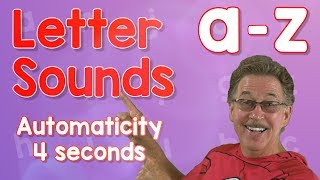 Letter Sounds Automaticity  Lower Case  4 Seconds  Jack Hartmann [upl. by Retsel911]