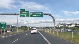 Driving  Waterview Tunnel  Auckland  New Zealand [upl. by Meesak]