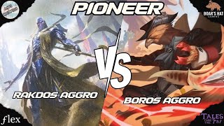 Boros Aggro VS Rakdos Aggro MTG Pioneer [upl. by Rocher]