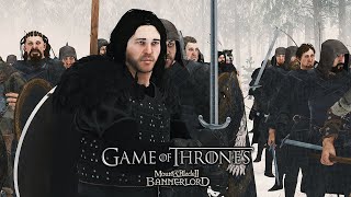 HOLDING OFF THE WILDLINGS  Jon Snow Playthrough  Game Of Thrones Mod Bannerlord  P2 [upl. by Nylsirk]