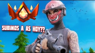 Vamos que hoy Subimos a AS  fortnite [upl. by Niabi]