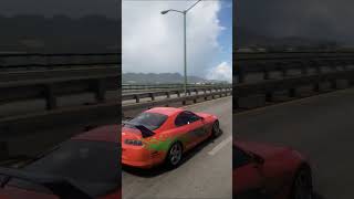 Forza Horizon 5 Stock vs Brian OConners Supra [upl. by Attenhoj772]