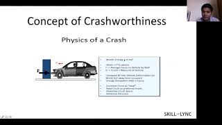 Crash Worthiness Analysis using HyperMesh amp Radioss  Workshop  SkillLync [upl. by Leihcar]