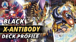 Digimon TCG COMPETITIVE Black XAntibody Deck Profile amp In Depth Combos BT8 English Format [upl. by Aserat]