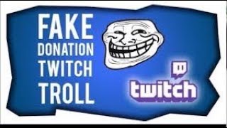 twitch sahte donate bağış nasıl atılır [upl. by Edgardo729]