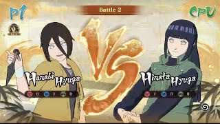 Hanabi Vs Hinata sister vs sister [upl. by Cally]