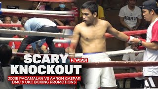 Scary Knockout Jojie Pacamalan vs Aaron Gaspar Full Boxing  DMC amp UKC Boxing [upl. by Schwing]