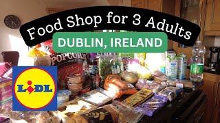 LIDL Shop for 3 Adults  How much do you think [upl. by Twyla]