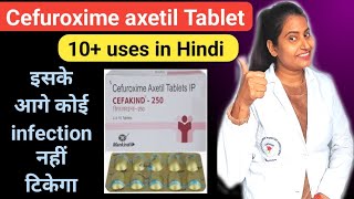 Cefuroxime axetil Tablet review in Hindi cefuroxime axetil Tablet uses  cefuroxime price [upl. by Allimrac]