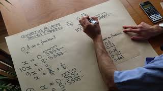 Recurring Decimals to Fractions [upl. by Selena]