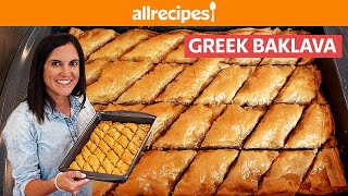 How to Make Greek Baklava  Allrecipes [upl. by Desirae]