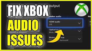 How to FIX AUDIO ISSUES on XBOX ONE amp Sound Not Working 3 Common Fixes Fast [upl. by Leahcim]